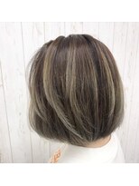 ヘアープレゼンツ 立川店(Hair Present's) 立体感のあるグレージュベース＆シャドウルーツ