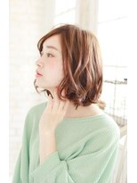 プティルカ(PutiLuca D.C.)&nbsp;ルーズなハネ感のパーマスタイル