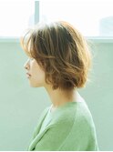 パーマ風ボブ