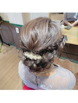 ホットスポット 宇部店(HOT SPOT)&nbsp;編み込みアレンジ