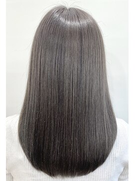 クレドガーデン 柏(CRED GARDEN) 縮毛矯正×ツヤ髪/髪質改善×バイオレットブラウン20代30代40代