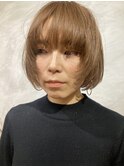 20代30代40代マッシュボブ前上がりショートボブ大人ショート