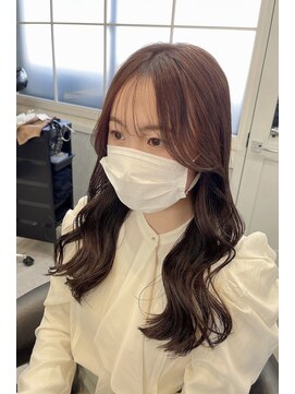 ロンドアヴァントゥス 池袋(Lond aventus) ショコラベージュ韓国ミディアムヘア