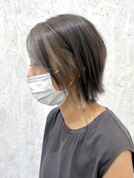 ザヘアメイクシェア(THE -HAIR MAKE SHARE-) 人気のグレージュ＋インナーカラー