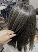 復活カラー/バレイヤージュ/グレージュ/大船駅/大船/髪質改善