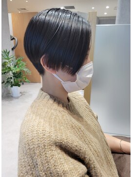 リップル(Ripple) 【海浜幕張 Ripple】パッツン×サラっショート