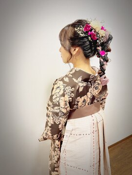 アクティフ(actif) 名古屋駅徒歩３分 actif　着物/和装/着付けヘアセット  早朝受付