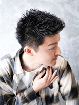 アルファ 新宿(alpha)&nbsp;フェザーパーマ/刈り上げセンターパート/サーフカール[新宿]