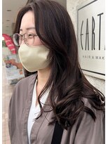 アース 稲毛海岸店(HAIR&MAKE EARTH)&nbsp;韓国系ロング
