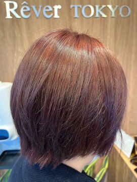 リベアトウキョウ 大島店(ReverTOKYO) ショート/ブリーチ/ピンク/パープル/大人かわいい[大島/大島駅]