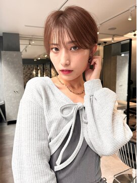 ロンドジェネルーズ 柏(Lond generous) 【小林翼】ショート/顔まわり/前髪/縮毛矯正/白髪ぼかし/柏