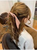 結婚式ヘアアレンジ