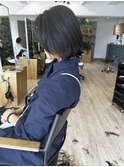 ［Ocean Hair&Life 水田］☆クセ毛☆ナチュラル切りっぱなしボブ
