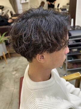 ボタンヘアー 日吉(BoTaN HAIR) 波巻パーマ/ツイストスパイラル/マッシュショート/ツーブロック