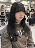 ザクザクレイヤーカット巻き方簡単ミディアムロング韓国表参道 