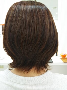 ヘア ポジション HAIR Position 能代北店 ナチュラルな外ハネボブ