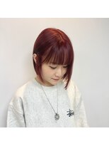 トッカ 天王寺店(tocca)&nbsp;【CHISA】カシスレッドボブ