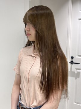ゼスト 八王子店(ZEST) ブリーチなしブラウン/透明感ブラウン【佐々木麻衣】