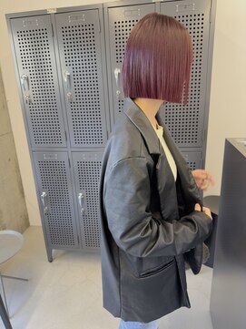 グリ(GRIS) 超高濃度水素ケアカラー/ばっさりパッつん/西金沢