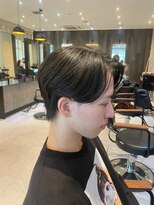 ダブル(W) メンズ/マッシュショート/カルマパーマ/韓国スタイル