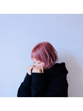 ルッソリベラ 池袋(Lusso libera) チェリーピンクボブ/20代30代40代