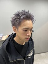 エモー(MoH) 外国人風スパイキーショート／刈上げスパイキー