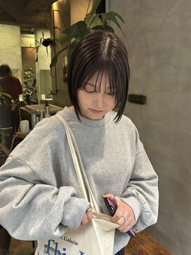 オムズポカ 栄矢場町店(OM's poka) 透明感オリーブグレージュ