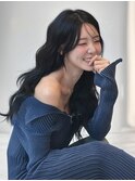 韓国ヘアー/ダブルカラー/ハイライト/イメチェン/エクステ/梅田