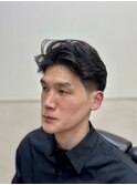 好印象ツーブロックナチュラルメンズビジネス