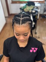 南フランス風ヘアブティック シェルクレール&nbsp;コーンロウ