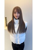 超高濃度水素でダメージレス★可愛すぎるミルクティーグレージュ