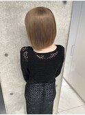 milk tea beige × Bob