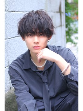 ネクストハラジュク(NEXT HARAJUKU) 【曲がる縮毛矯正】フェザーパーマ サーフカール ブルーブラック