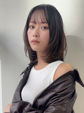 ミレバイジェニー (mirae by geny) ミディアムレイヤーカットs