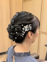 ザザ 高田馬場(ZA/ZA)&nbsp;大人のお呼ばれヘア　まとめ髪