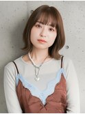 外ハネくびれボブ