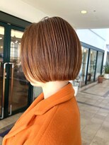 ビュートリアム 神戸(BEAUTRIUM)&nbsp;ボブ/ぱつっとボブ/切りっぱなしボブ/オレンジブラン