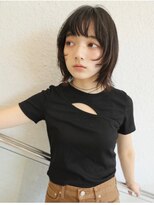 トリッカ 銀座(tricca)&nbsp;ウルフレイヤー/レイヤーカット/ミディアムウルフ