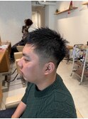 フェード/短髪/バーバースタイル