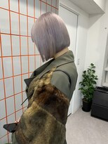 PELE原宿/ブリーチなしダブルカラー/ハイトーン/ケアブリーチ【３月上旬OPEN(予定)】&nbsp;着物ヘア/大人ガーリー/ダークアッシュ/似合わせカット/原宿