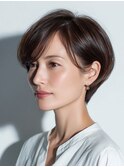 クラゲヘアー/小顔/ココアベージュ/オリーブグレー/川西