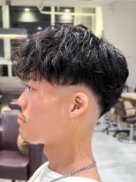 メンズヘアフェイス(Men's hair FACE。)&nbsp;スペインカール/メンズショート/スパイラルパーマ