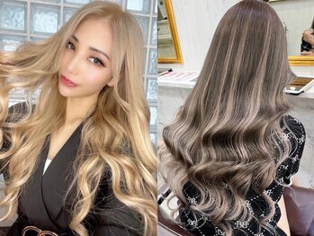 シールエクステアンドカラー ディシィ 梅田店(D.C)の写真/エクステ予約の方限定!巻き仕上げ無料【最高級エクステ60本¥10990】【カラー¥4990/Wカラー¥9990】