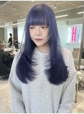 【keen×RIN】ブルーラベンダー×フェイスレイヤー