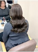オリーブグレージュ/透明感/ブリーチなし/名古屋/伏見/栄/丸の内