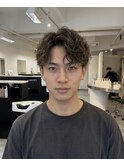 波巻きスパイラルパーマ