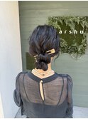 loose chignon