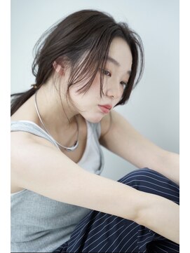 クレイン バイ パプスドコワフュール 宝塚中山寺(Crane by Pap'sde coiffeur) レイヤースタイルをゆるくバレッタまとめて♪