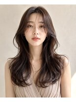 サンク(thank)&nbsp;韓国風艶・透明感チョコレートベージュロング