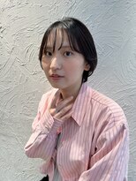 エクリ シセイドウ 麻布十番店(equri×SHISEIDO)&nbsp;【麻布十番】束感前髪のコンパクトショートスタイル
